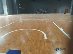 室內體育籃球地板施工流程