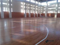 實木運動籃球木地板保養